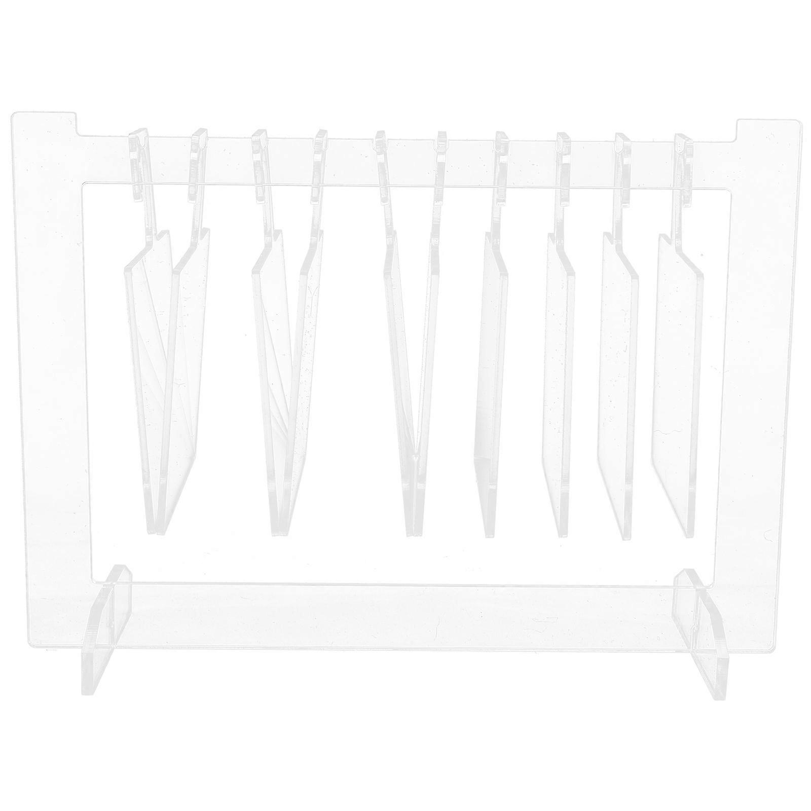 1 Set False Nail Tips Display Stand Delicate Nail Art Display Board False Nail Tips Sample Display