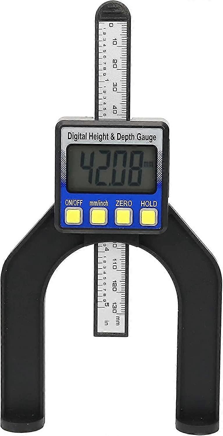 Depth gauge, high precision depth gauge for woodworking measurement