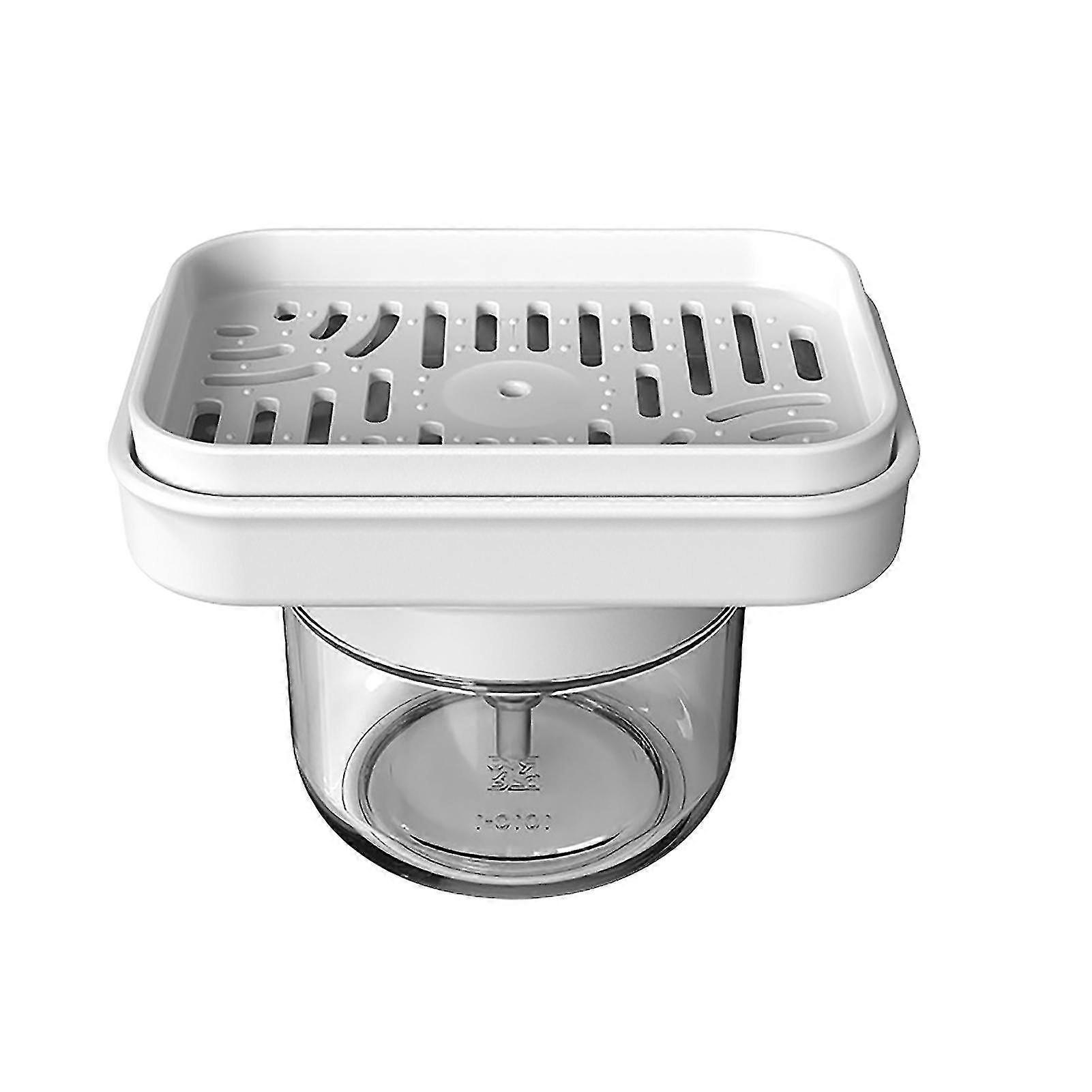 280ml Press Dispenser Small Holes Uniform Output Easy Discharge Quick Foaming Spring Pump Head Soap Dispenser Kitchen Tool
