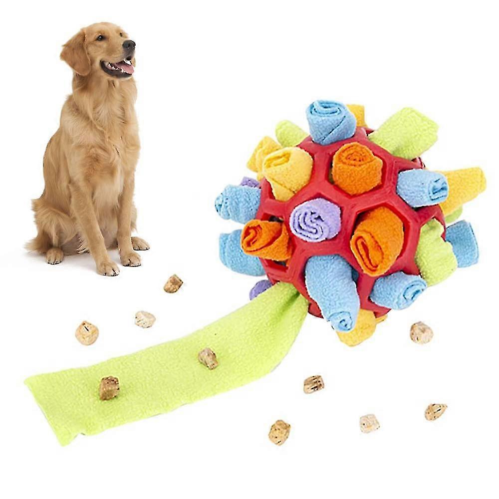 Pet Dog Sniff Ball Puppy Snuffle Toy Hiding Feeding Ball Lightweight Educational Interactive Toy