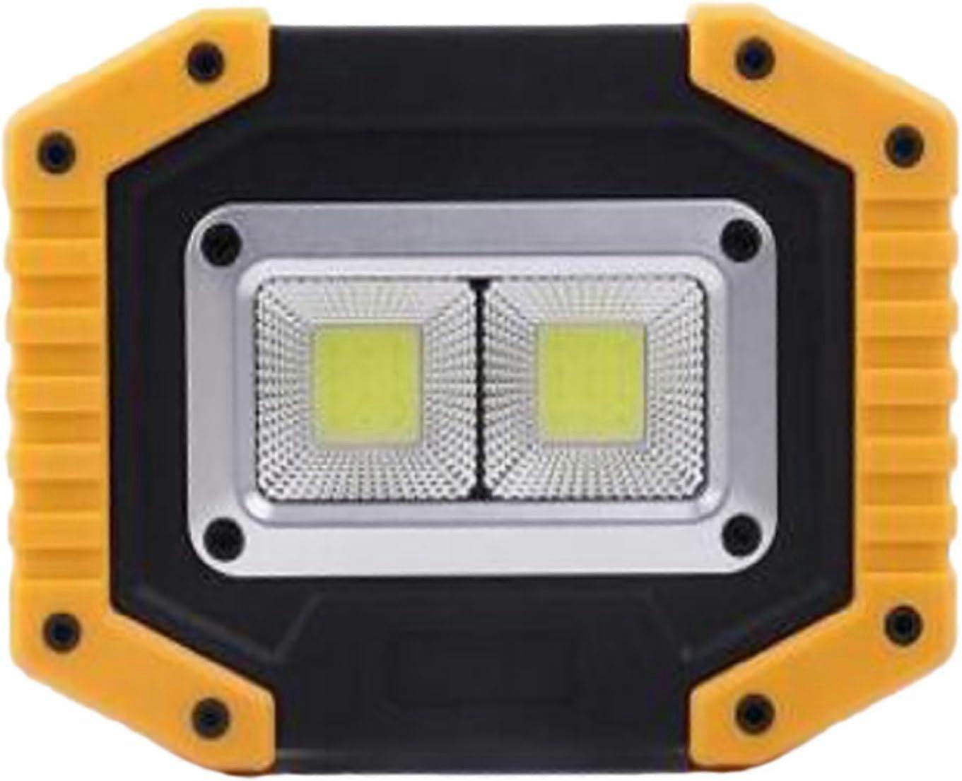 Proyector LED recargable de trabajo porttil e impermeable
