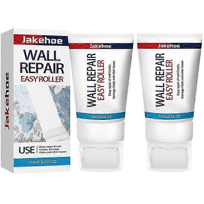 2st Gips Reparationssats, Vägg Mending Agent Putty, Gips Vägg Reparation Pas