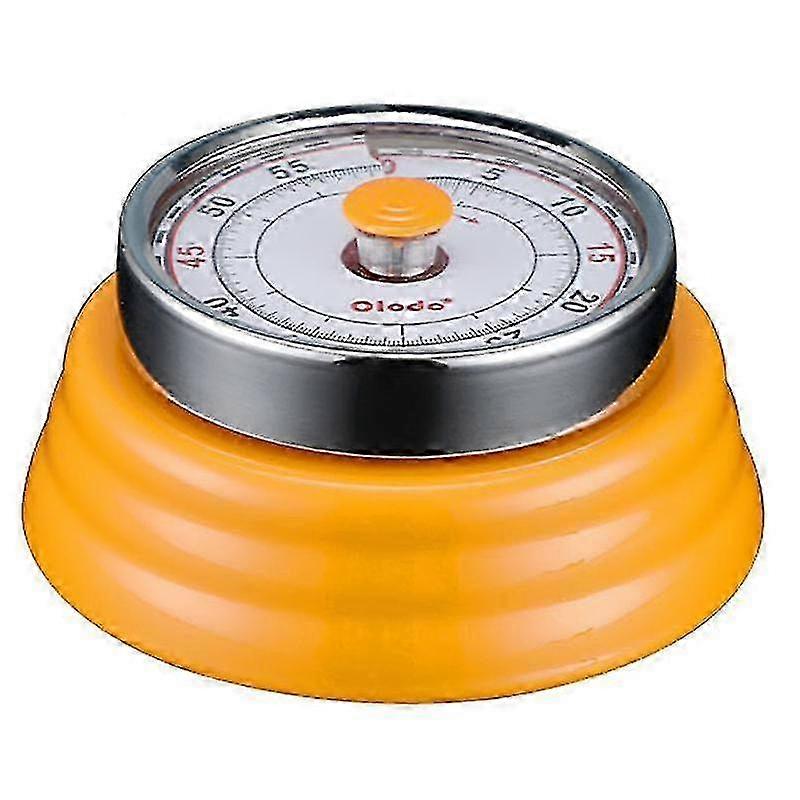 Magnetic Round Mechanical Kitchen Cooking Timer Baking Time Keep Alarm Clock