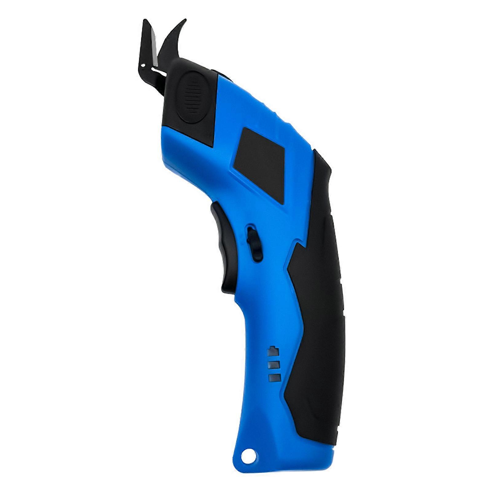 Cordless Electric Scissors  Rechargeable Powerful Shears for Cutting Paper & Carpet with 1 Blade