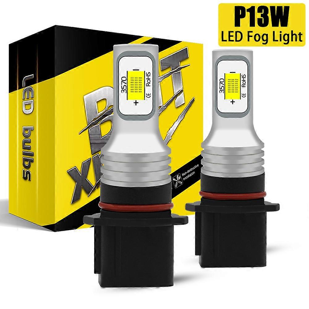 2Pcs P13W SH23W car light LED Canbus Fog  Led Daytime Running  H11 H8 H16JP Auto Bulbs For Mazda CX5 CX-5 2013 2014 2015