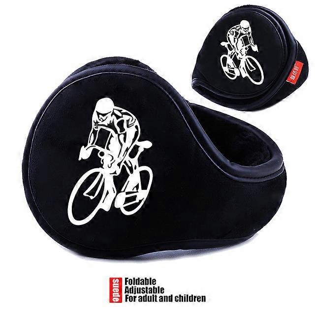 ユニセックスウィンターイヤーマフ折りたたみ式スエードイヤーウォーマー調節可能なイヤーウォーマーイヤーフラップイヤホンイヤーバッグイヤーカバー