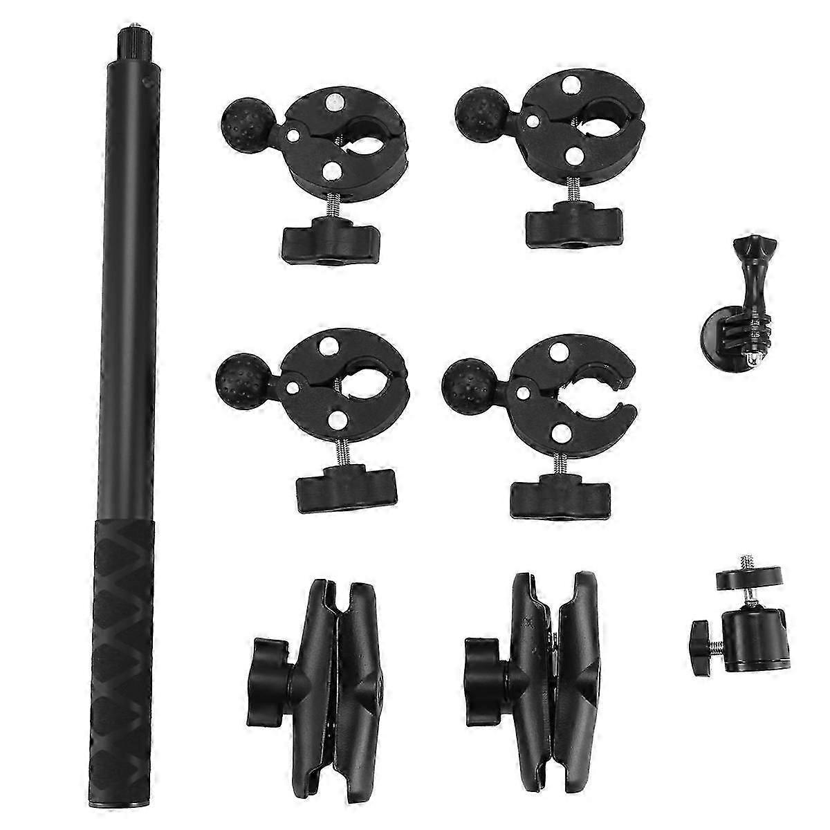 For X2 X3 Motorcycle Bicycle Panoramic Selfie Stick Monopod Mount Handlebar Bracket For Accessory