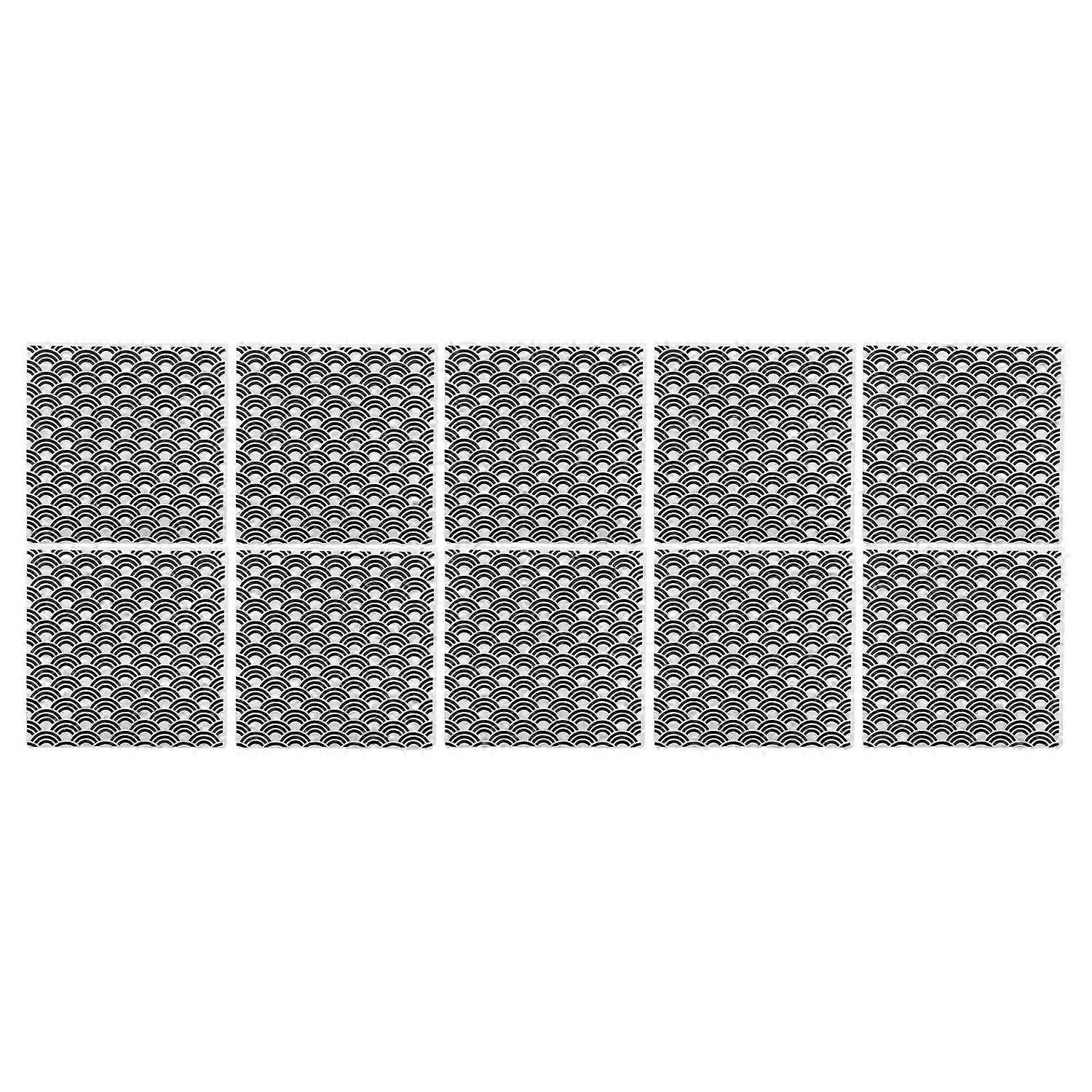 10pcs Clear Stamps Exquisite Decorative Reusable Arch Pattern Transparent Stamps for Card Making Cra