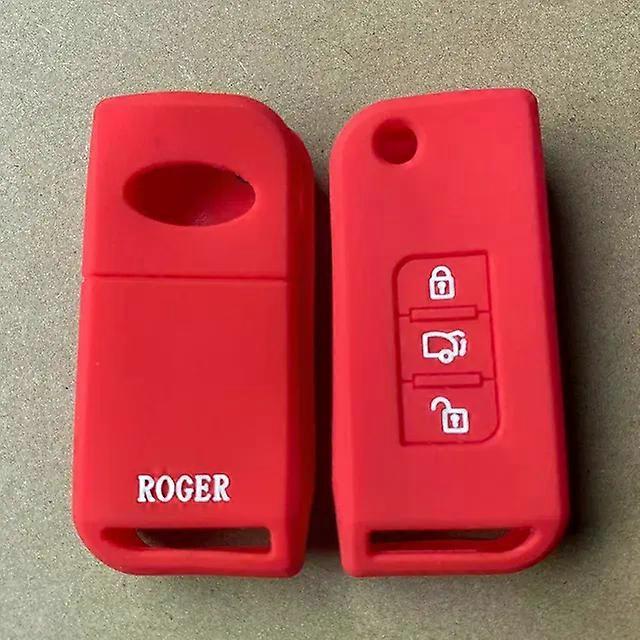 Étui à clés de voiture pour Mahindra Roger 3 boutons clé de voiture