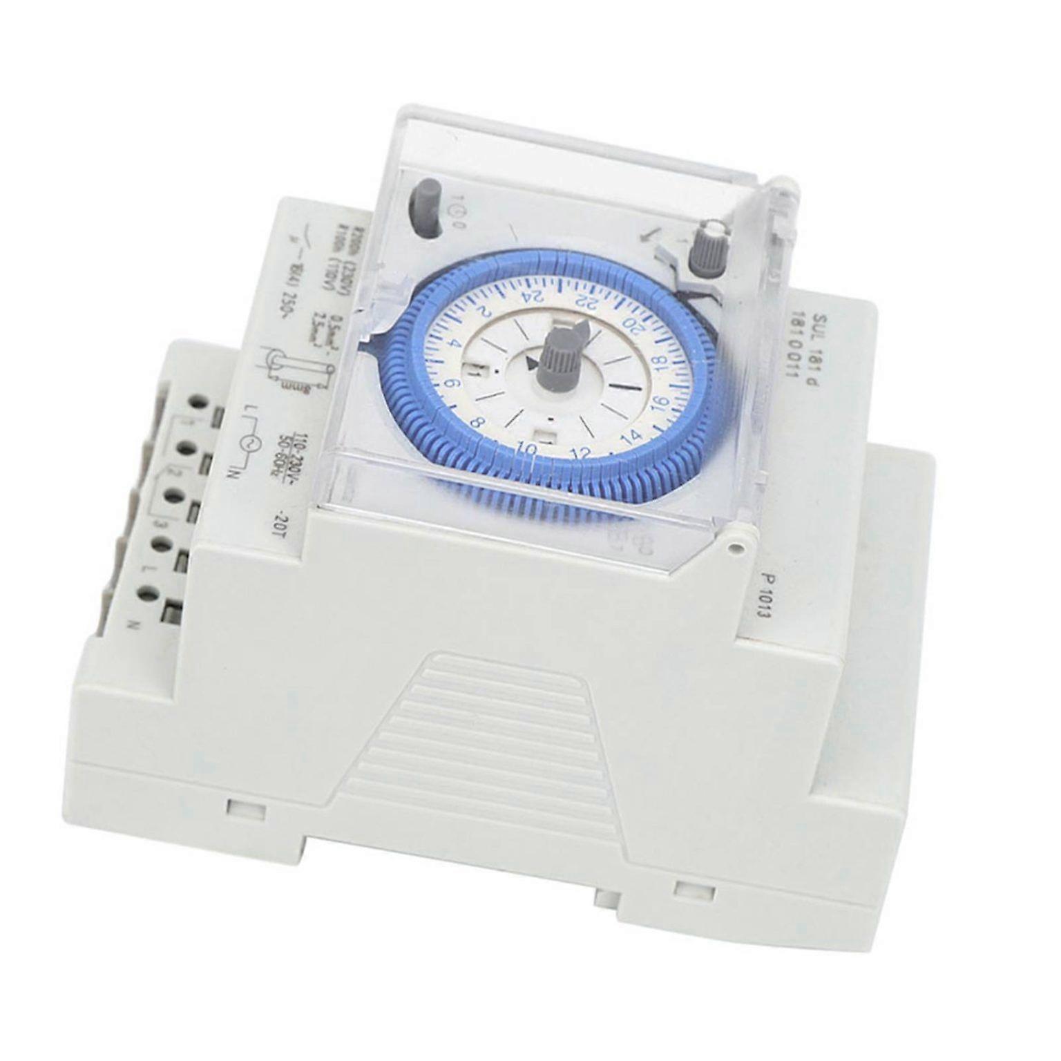 SUL181D Mechanical Timer 15 Minutes 24 Hours Timer Time Switch Relay 250VAC 16A