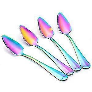 Watermelon Grapefruit Spoons,metal Stainless Steel Rain Spoons