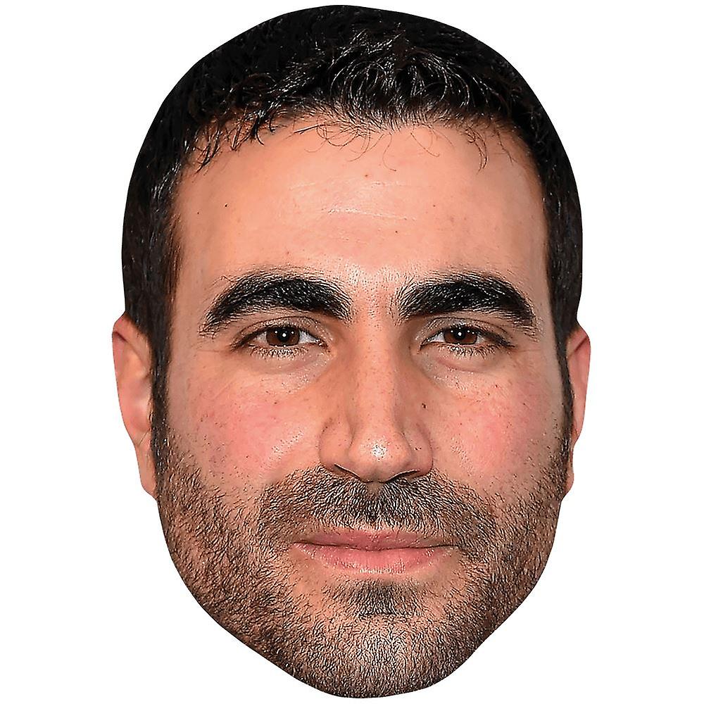 Brett Goldstein (Beard) Celebrity Mask, Flat Card Face