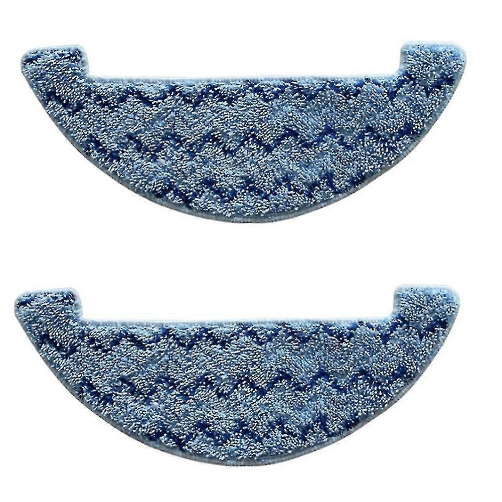 2pcs Replacement Washable Mop Cloth Mop Pads For Ilife A7 A9s Robot