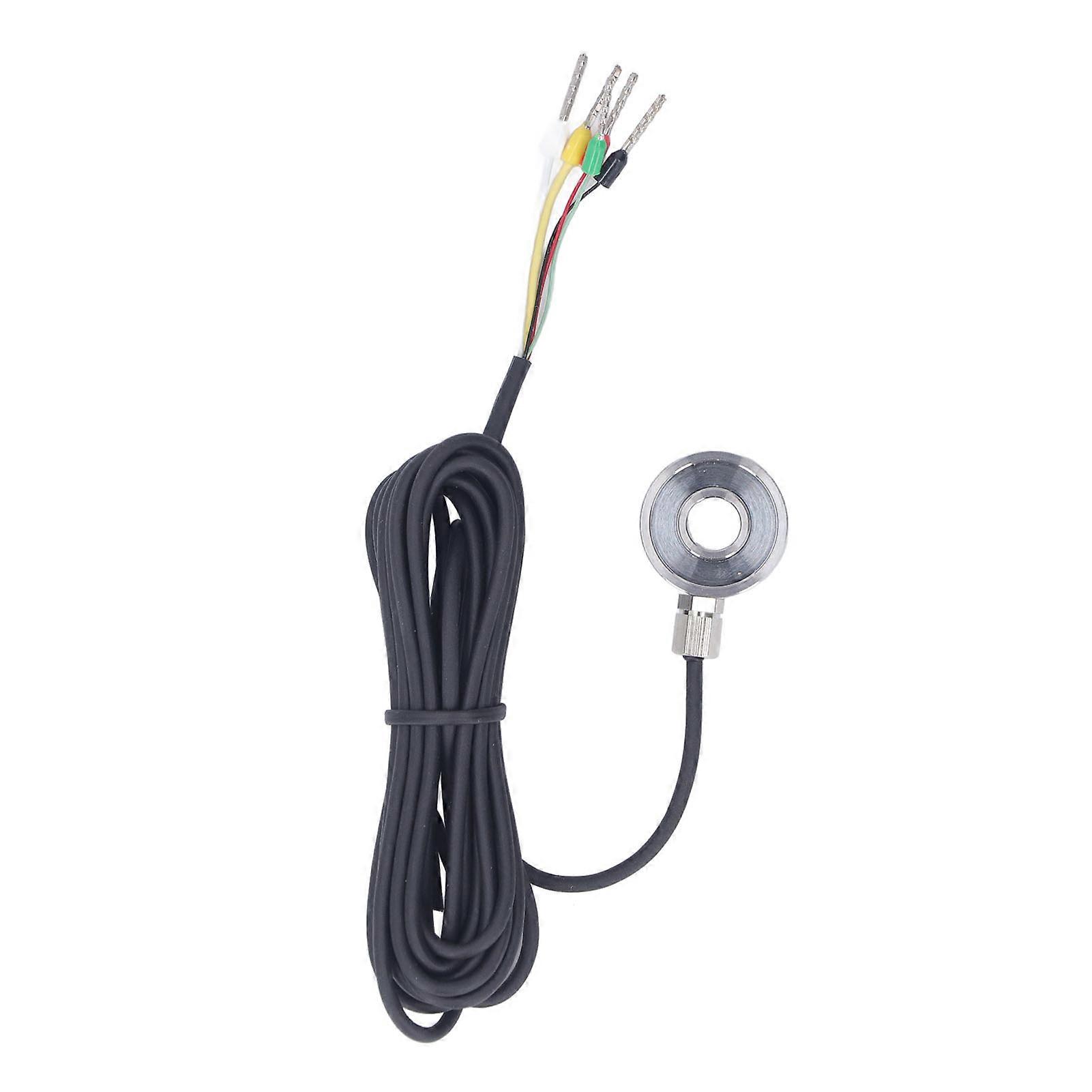 Load Cell Sensor Ring Shape High Accuracy 30KG Stainless Steel Column Tension and Compression Load Cell Sensor 5V‑15V