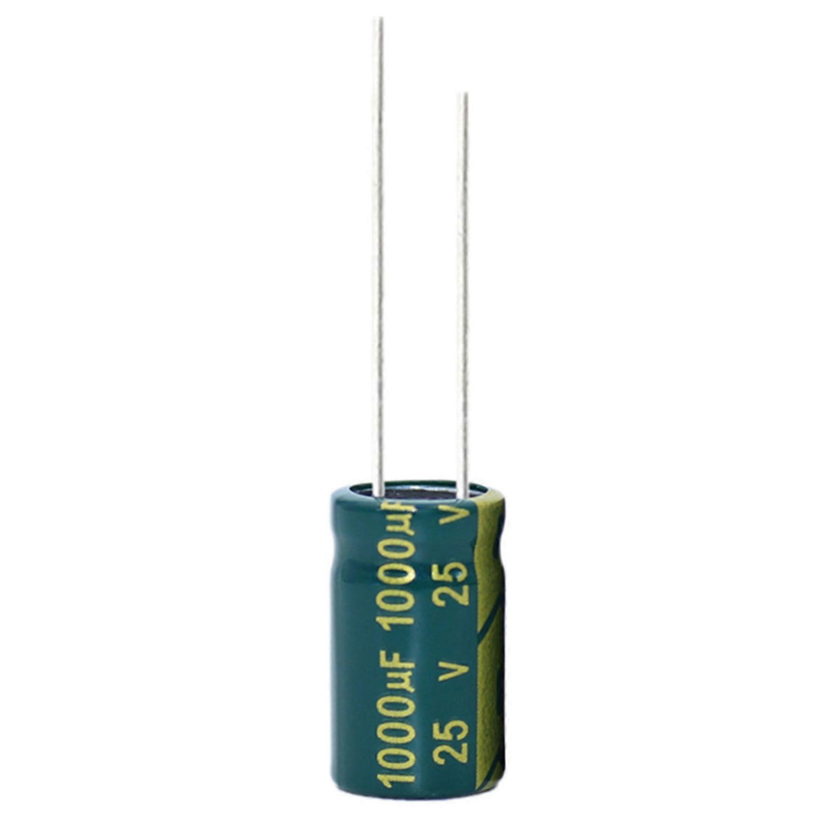 1000uf 25v High Ripple Current Capacitors High-Frequency Low Resistance Electrolytic Capacitors for Signal Coupling