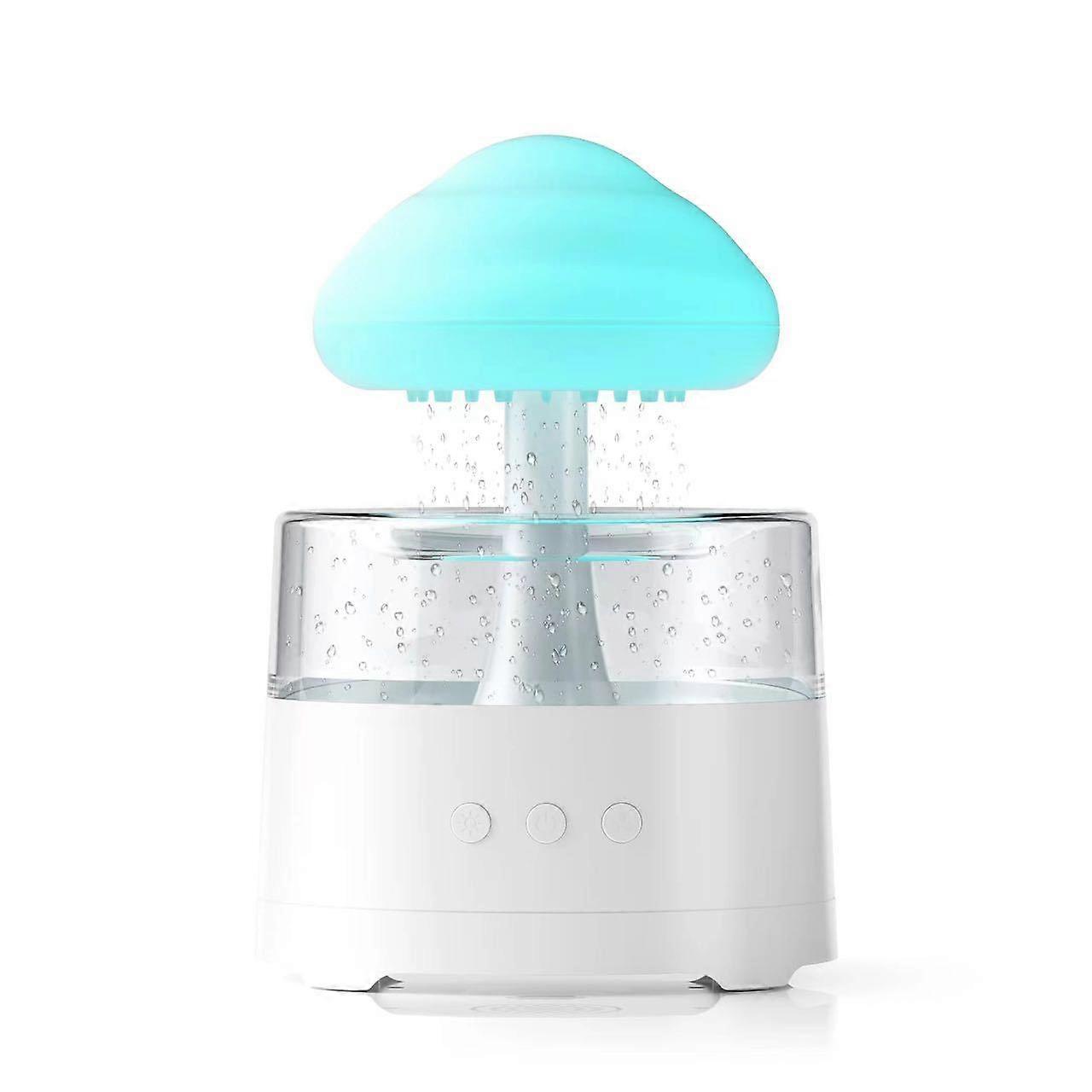 Rain humidifier, atomizing humidification colorful mushroom cloud