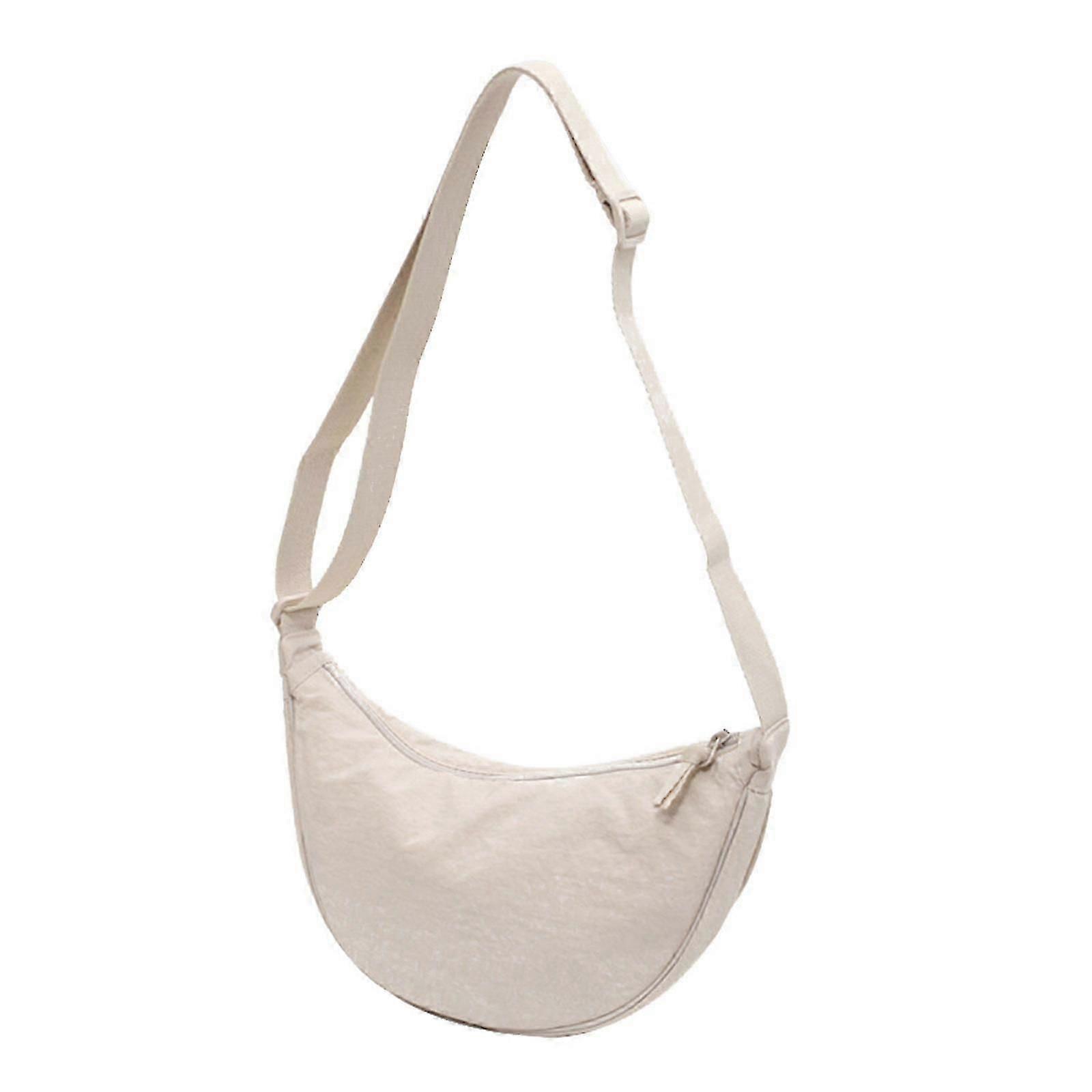 Crescent Bag for Women Men Small Sling Crossbody Bag with Half Moon Shape
