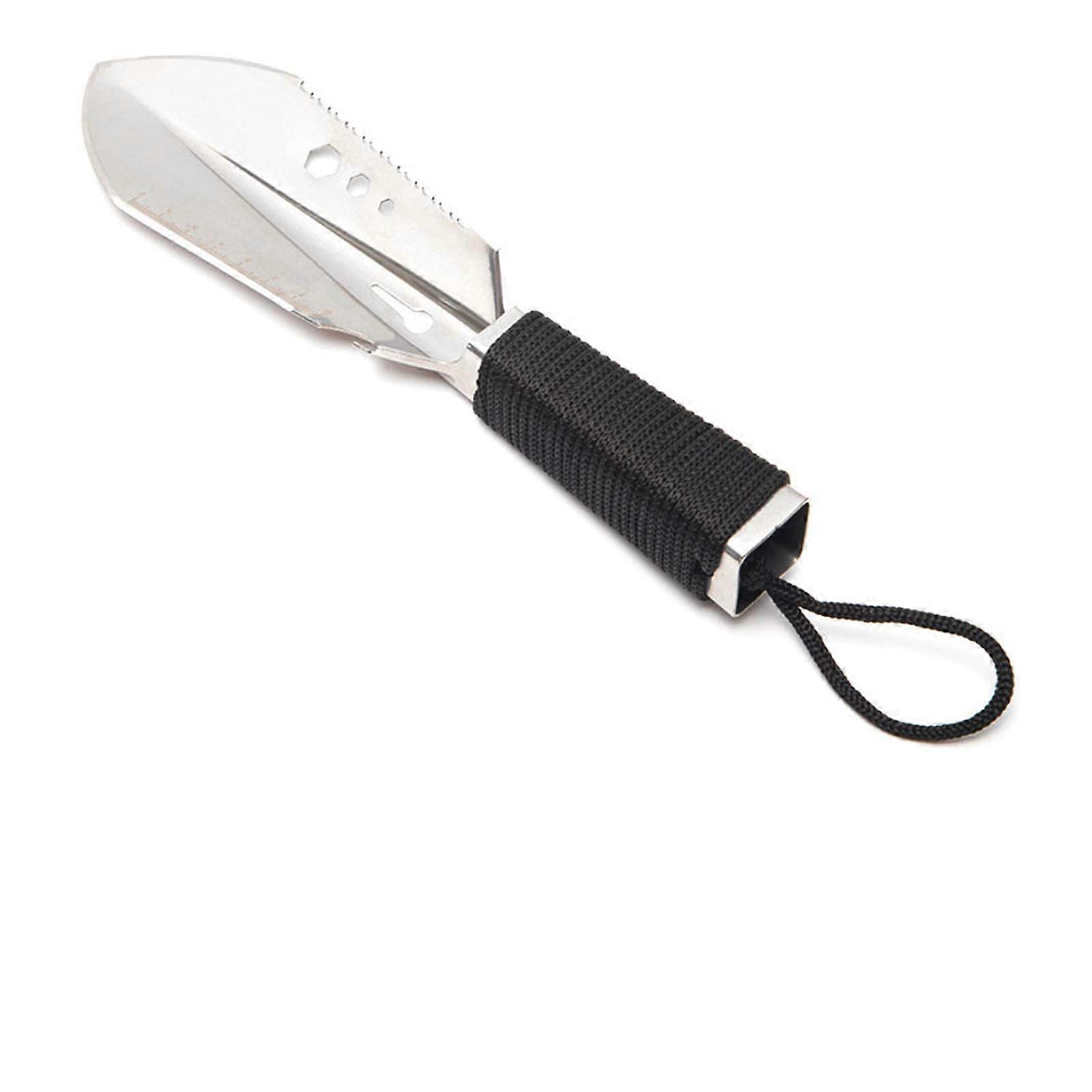 Stainless Steel Gardening Trowel with Ergonomic Handle - Durable Soil Scoop and Storage Pouch for Planting and Digging