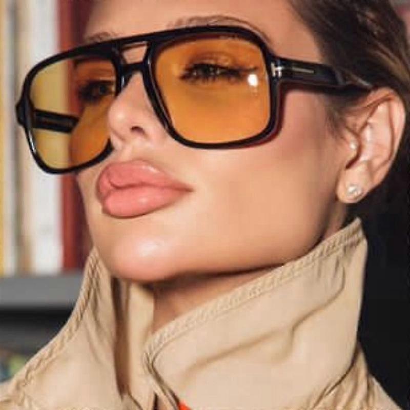 Oversize Punk Sunglasses Women Classic Sunglasses Retro Sunshade Sunglasses for men Sunscreen UV Protection non-polarized fashion accessory