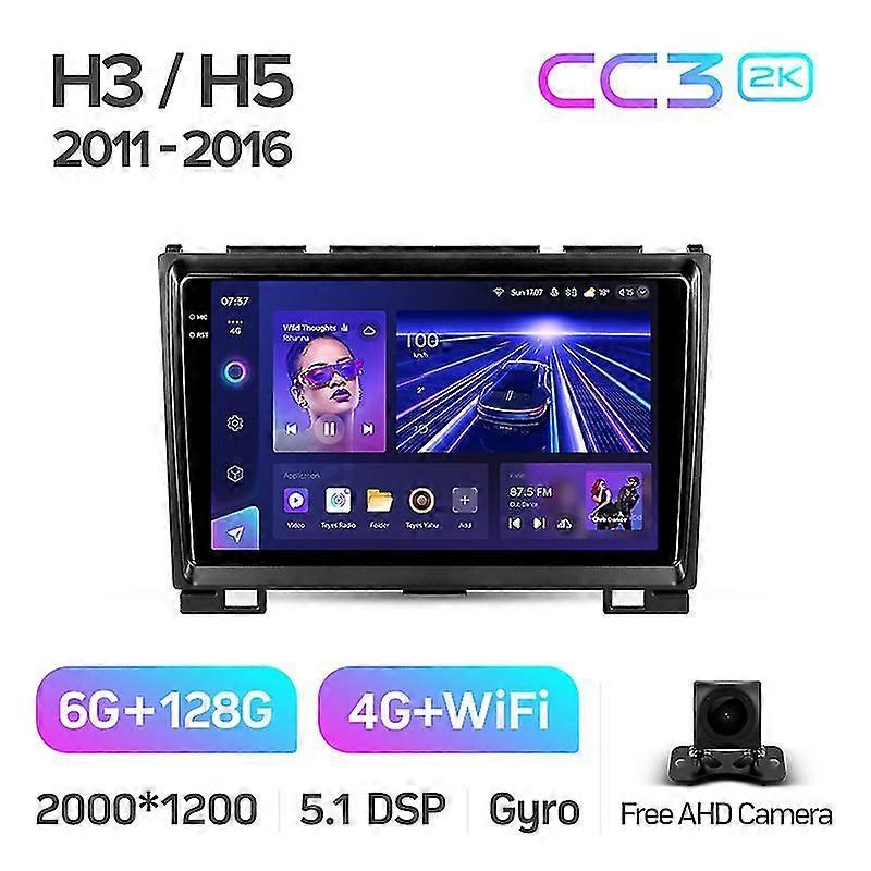 Cc3 2k For Great Wall Hover Haval H3 H5 2011 - 2016 Car Radio Multimedia Video Player Navigation Stereo Gps Android 10 No 2din 2 Din Dvd