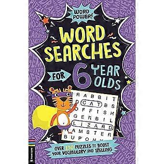 Woordzoekers voor 6-jarigen: meer dan 130 puzzels om je woordenschat en spelling te verbeteren.