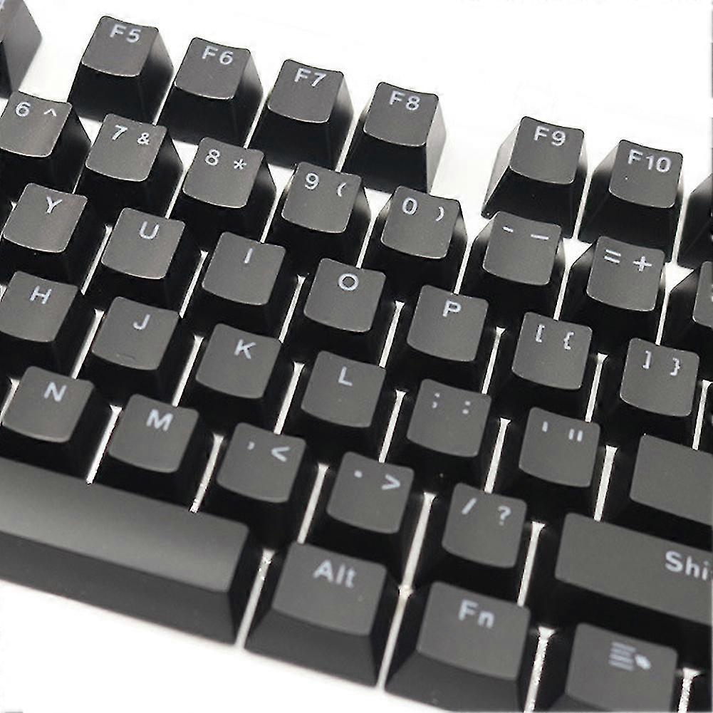 106 Keys PBT Solid Color Backlight Keycaps Replacement for Mechanical Keyboard
