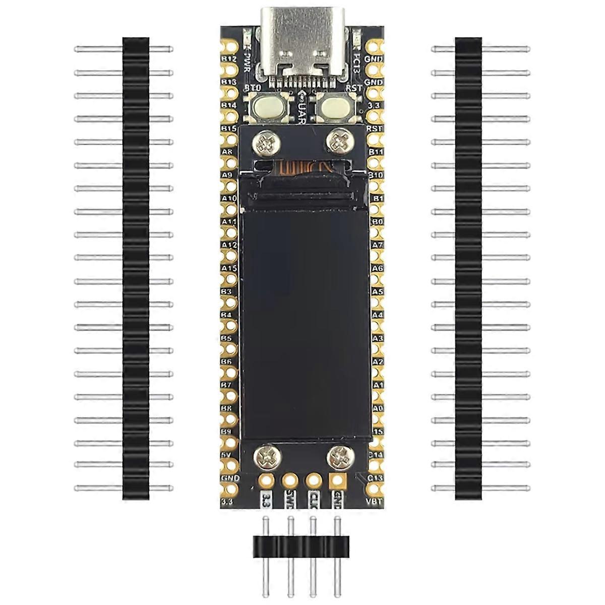 STM32F103C8T6 Development Board with 0.96 Inch TFT LCD Screen Display 8MB Flash MCU Minimum System