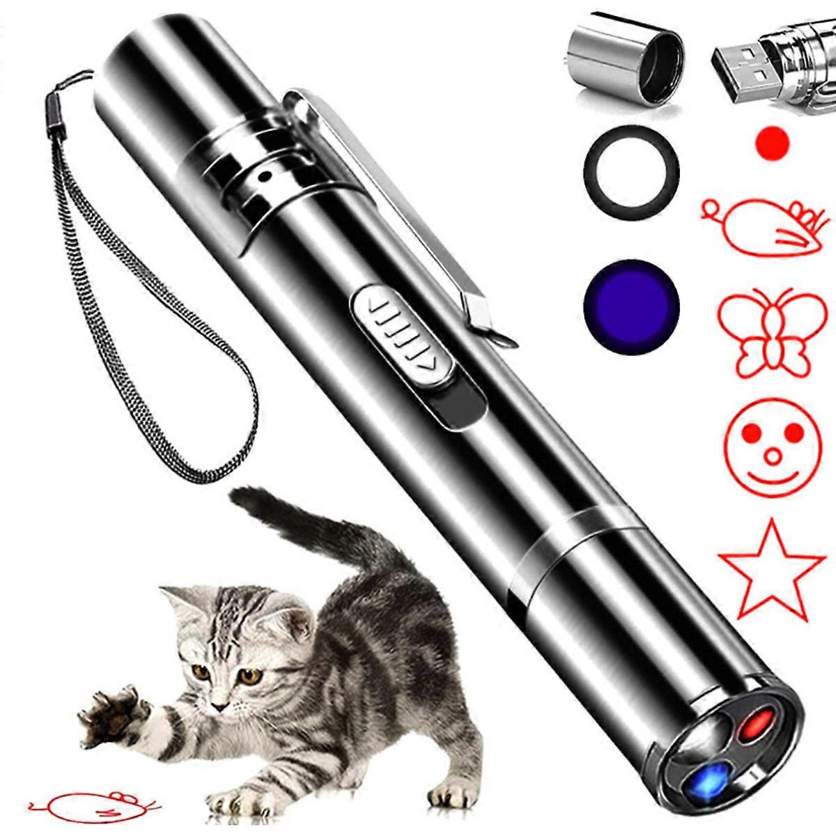 Cat Toys Laser Pointer, Rechargeable Pet Interactive Toy