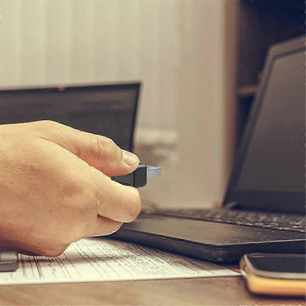 USB Fingerprint Key Reader FIDO U2F Speedy Matching Security Key Hello Anti-Spoofing Mini Fingerpri bs