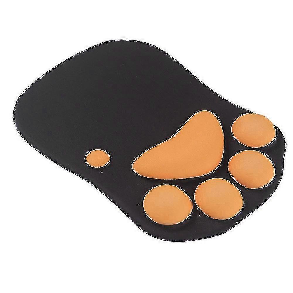 Cat's Paw Mouse Pad With Wrist Pad Soft Silicone Wrist Pads Ergonomic Cute Mouse Pad Design