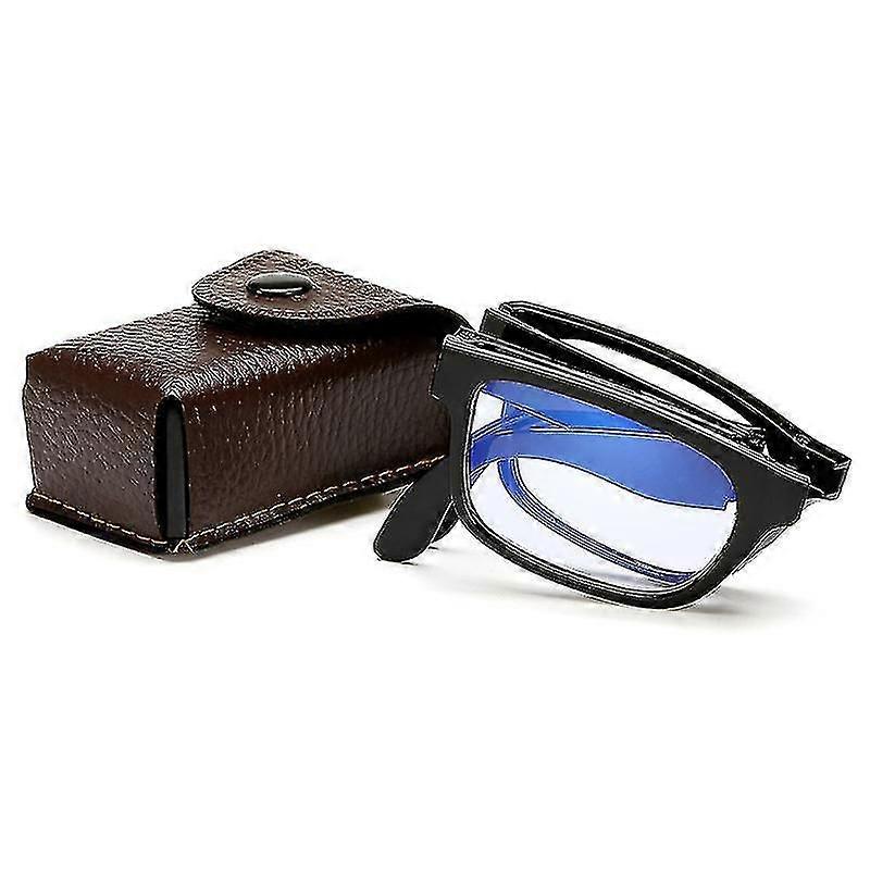 100-400 Degree Foldable Blue Light Blocking Reading Glasses Presbyopic Glasses For Elderly Reading