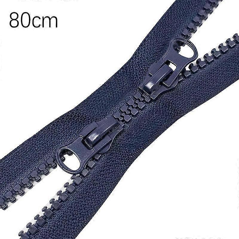 Resin Zipper Open-End Single/Double Sliders Zippers Two-Way Jacket Coat Long Zip Diy Bag Garment Sewing Accessories