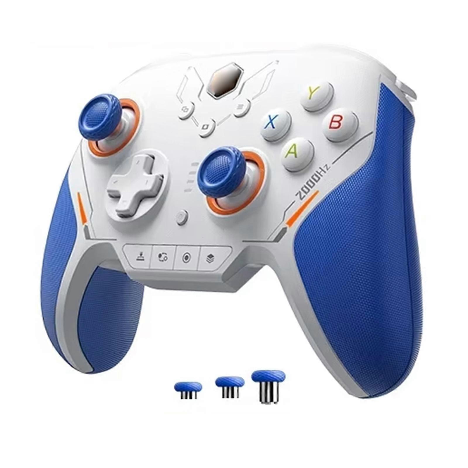 BIGBIGWON 2 Wireless Game Controllers Bluetooth-compatible Gamepads with Back Buttons Mechanical Keys