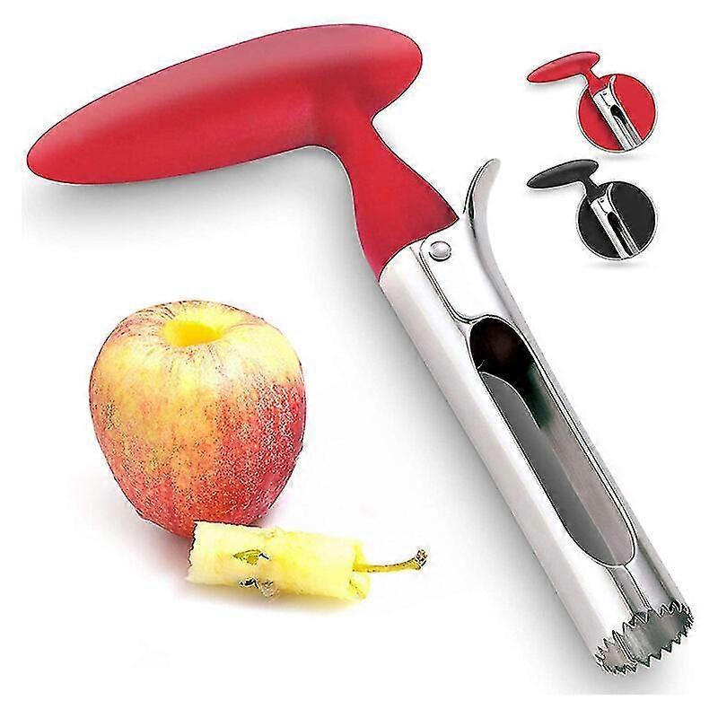 High quality apple core tool - easy to use and clean, sturdy apple core with sharply serrated tip - stainless steel core for apples and pears - fruit