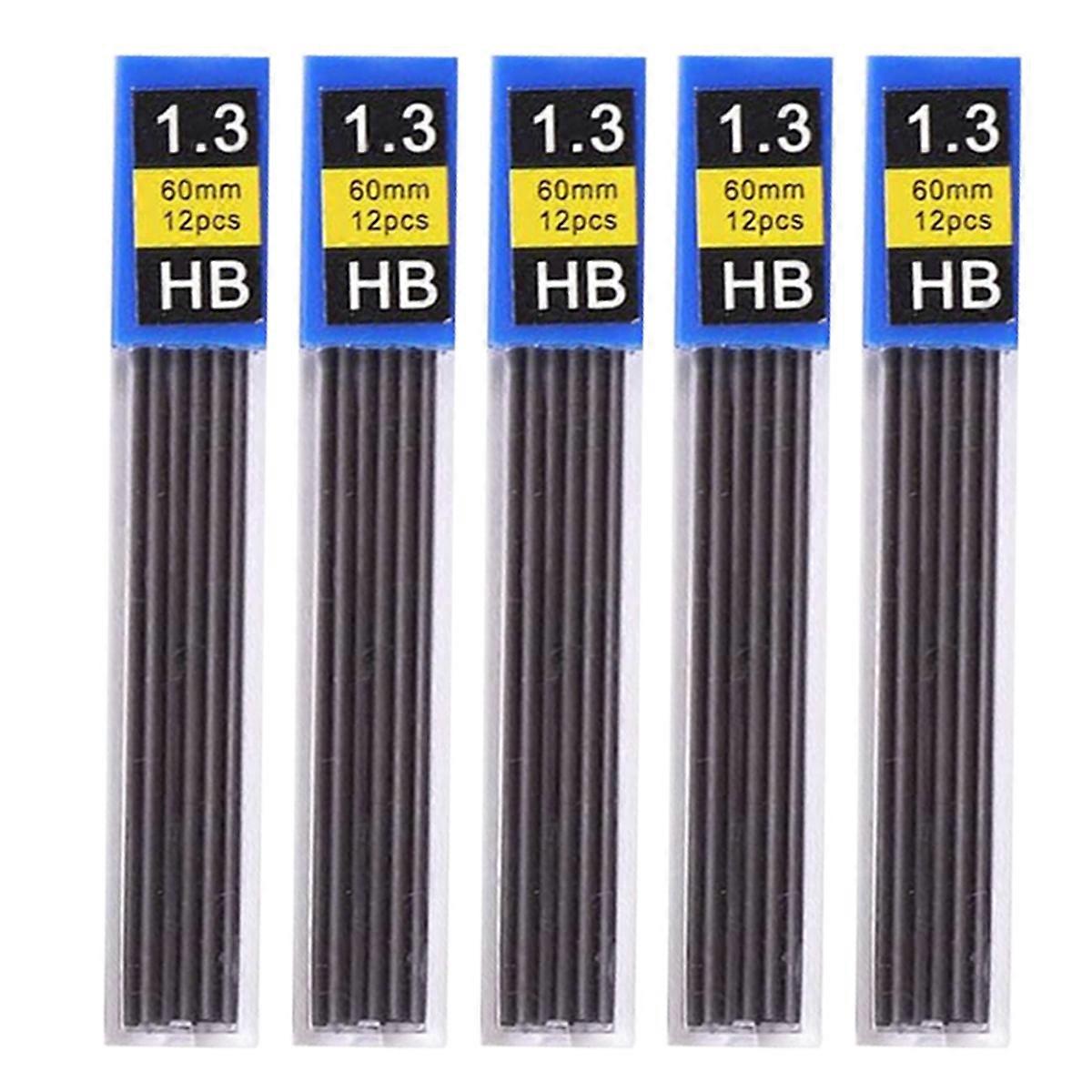 5 Stück / Satz Bleistiftmine Nachfüllmine, Bleistift Nachfüllung Büro Schreibzubehör Bleistift Student Schreibwaren Bleistiftminen (1,3 mm)