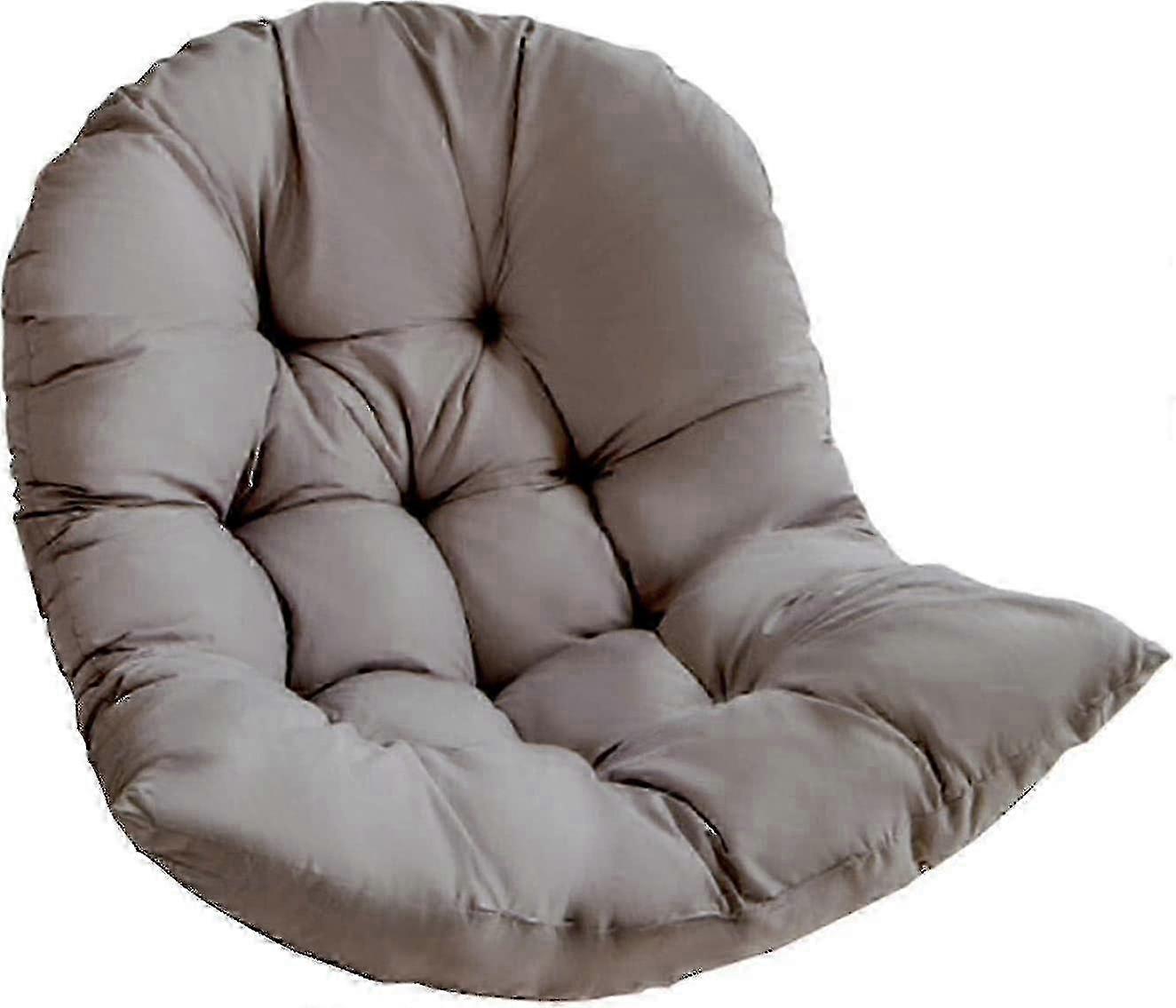 Swing Egg Chair Cushion Hangings Egg Chair Cushion 1 Seater Bench Cushion with Backrest for Indoor O