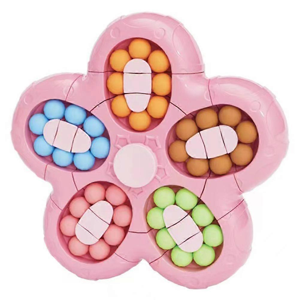 Finger IQ Game Bean Rotating Cube Intelligence Games Decompression Puzzle Anxiety Relief Toy for Children and Adults
