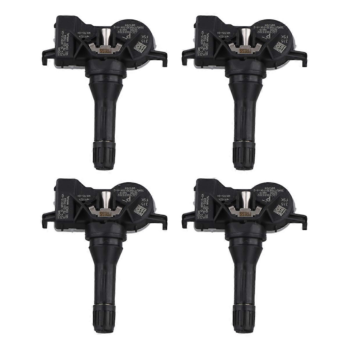 4Pc Car TPMS Sensor for Nissan Tire Pressure Sensor Monitoring System