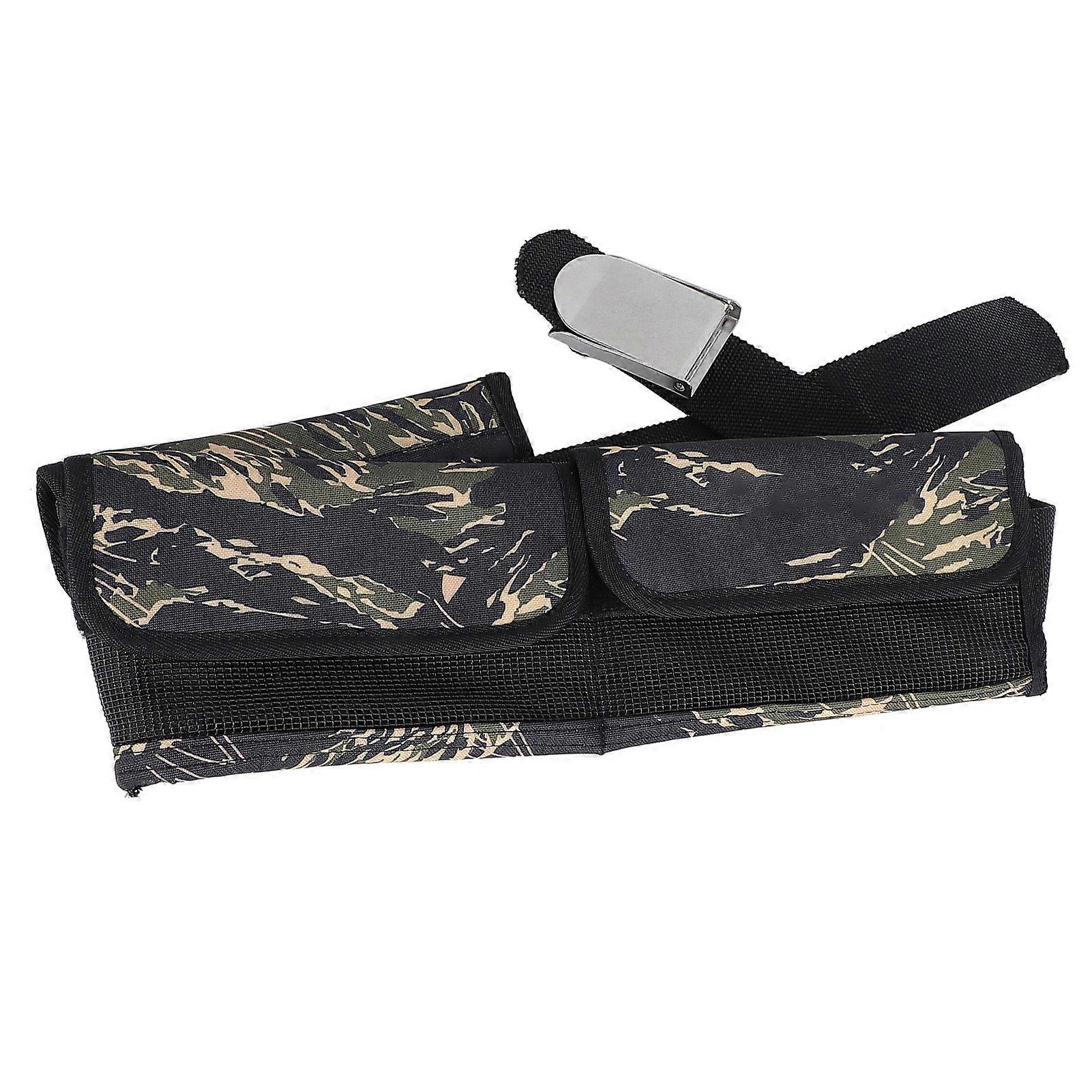 Búvár súly öv tartós nylon 3 zseb állítható búváröv QuickRelease csat