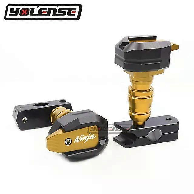 Motorcycle CNC Falling Protection Frame Slider Fairing Guard Crash Pad Protector compatible for KA-WA-SAKI NINJA250SL NINJA 250 SL Z250SL