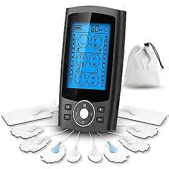 thumbnail image 2 of AUVON Dual Channel TENS EMS Unit 24 Modes Muscle Stimulator For Pain R 2 of 12