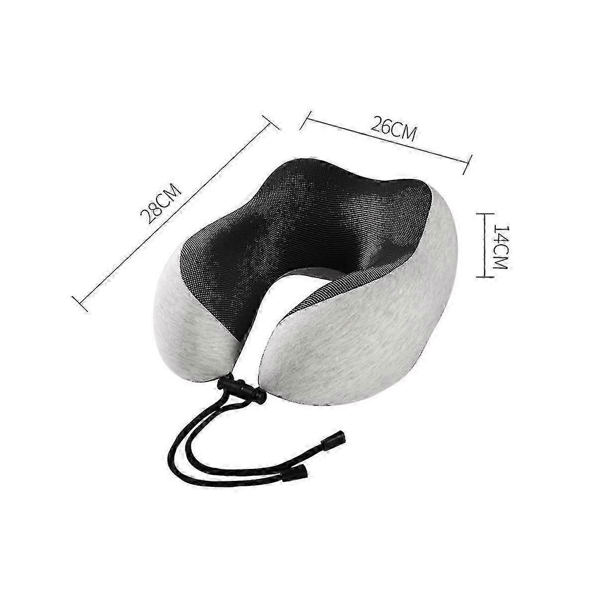 For Travel Pillow, U Shaped Memory Foam Neck Pillow, Airplane Pillow Neck Cushion, Pink