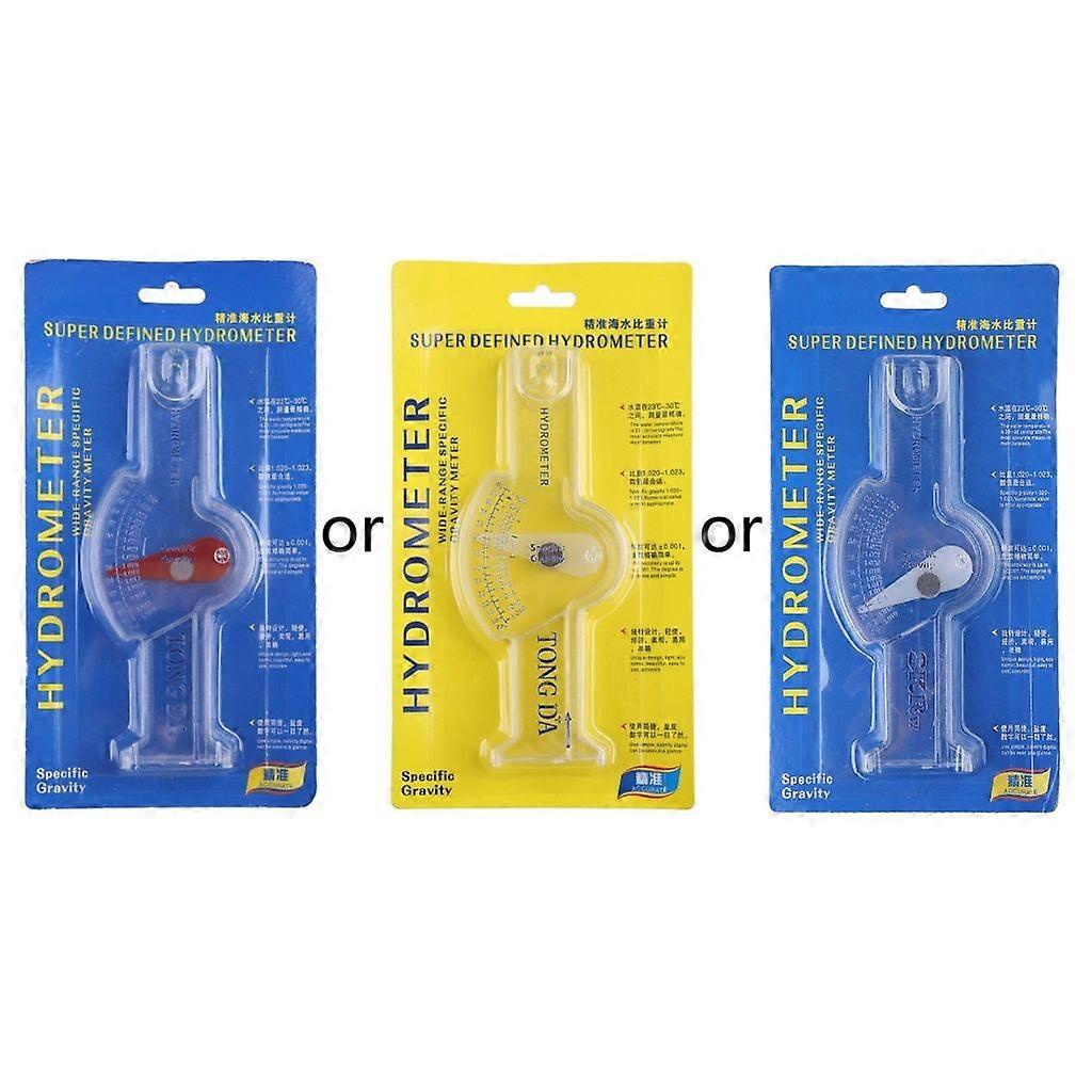 Accurate Hydrometer Perfect for Testing Both Salinity and Specific Gravity