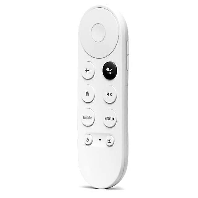 Replacement Remote Control for Chromecast 4K G9N9N - TV, Audio, Projector, Bluetooth, IR, Voice Control Compatibility