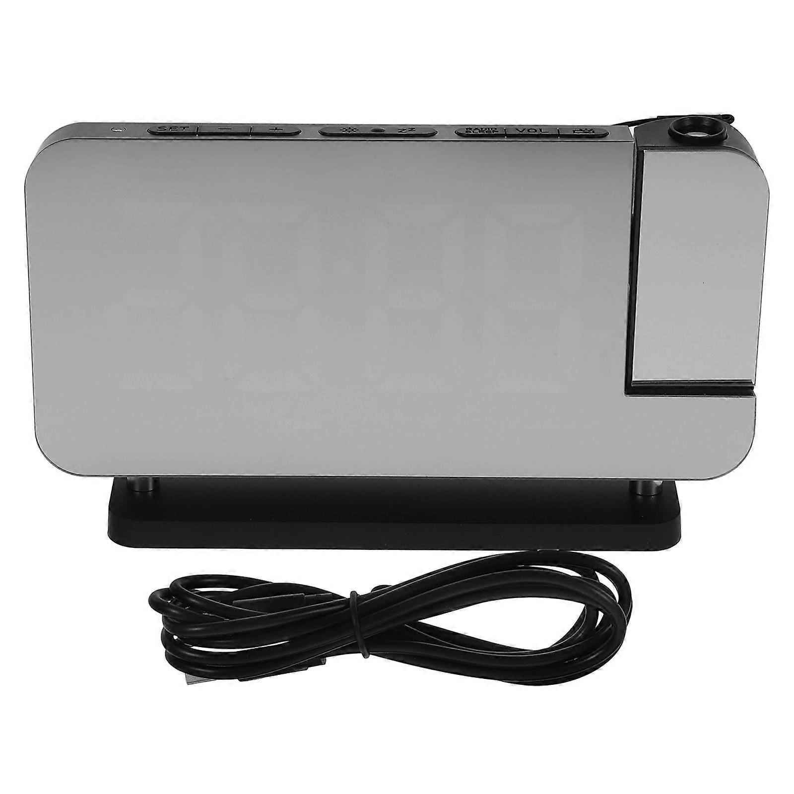 Led Digital Alarm Clock Led Projection Clock Alarm Clock Digital Large Led Display Projection Alarm Clocks For Bedroom Living Room