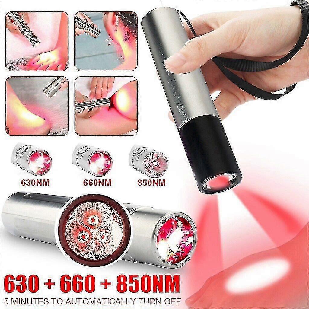 630nm 660nm 850nm אדום LED אינפרא אדום אור טיפול לפיד עבור פנס Relif כאב