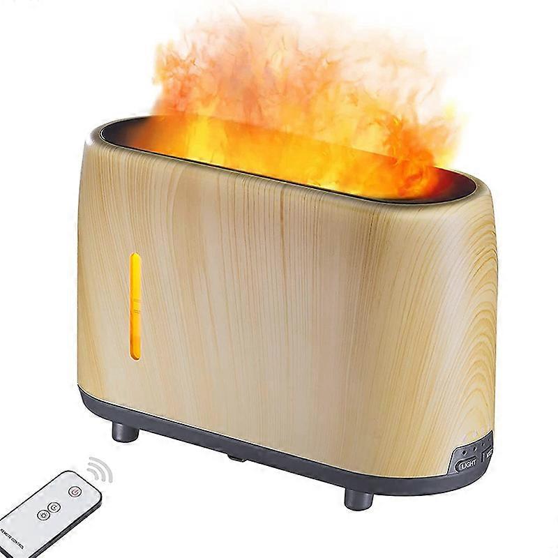 Flame diffuser moisturizer 7 flame color, dehydrated automatic closure essential oil aroma diffuser