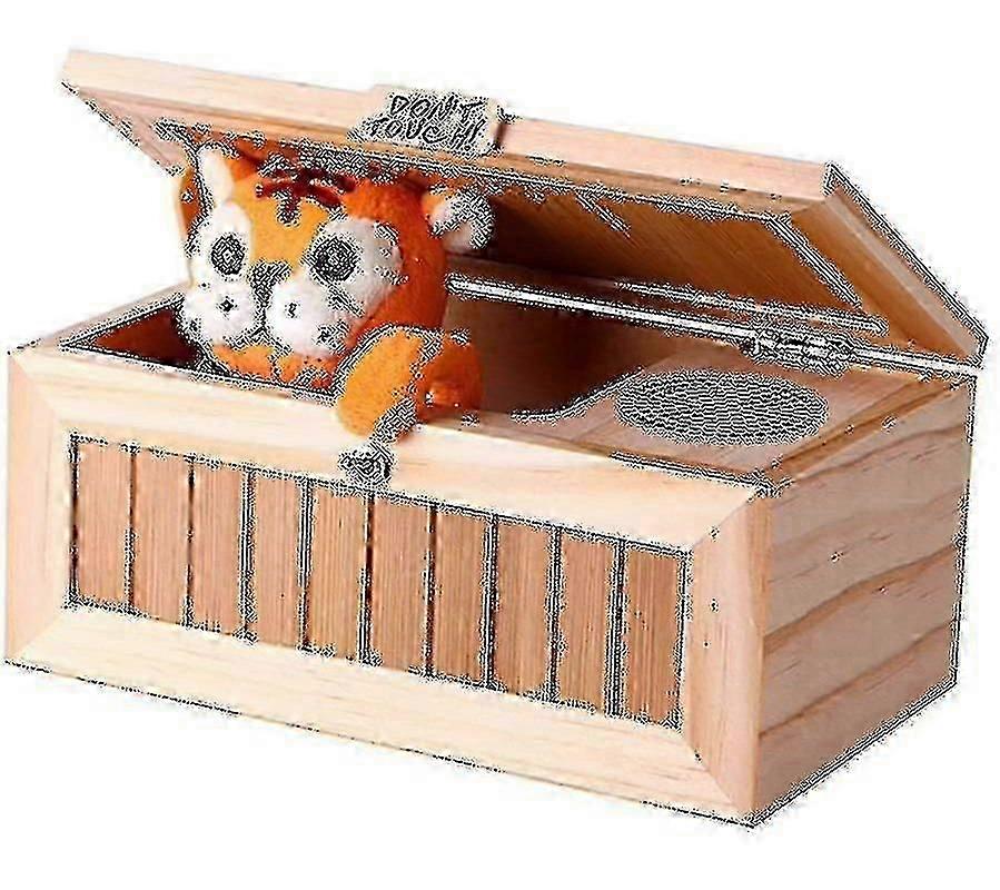 Nutzlose Holzkiste - Lass mich in Ruhe, nutzloseste Maschine, nicht berühren-xdd
