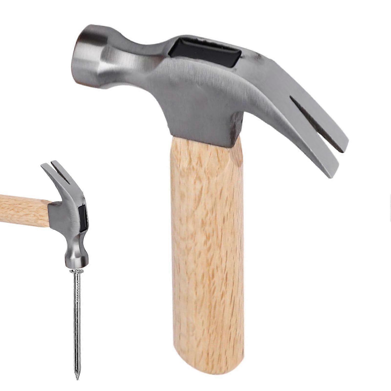 Wood Handle Claw Hammer Convenient to Use with Unique Handle Design Suitable for Machinists Construction Workers