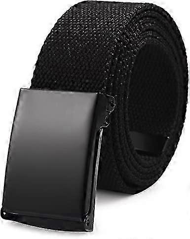 Tactical Belt: Men's Canvas Nylon, Quick Release Buckle